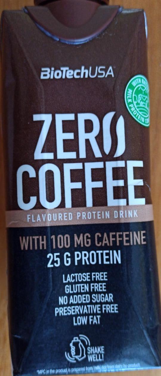 Fotografie - Zero Coffee flavoured Protein drink BioTechUSA