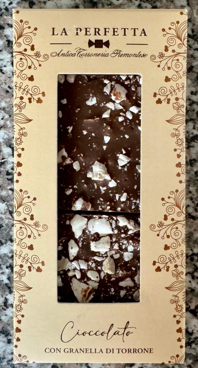 Fotografie - Cioccolato con granella di torrone La Perfetta