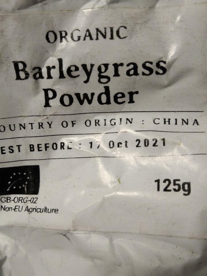 Fotografie - Buy whole foods online organic barley grass powder