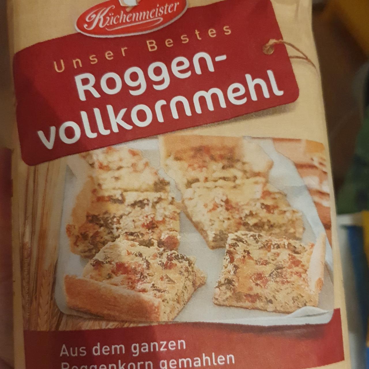 Fotografie - Unser Bestes Roggen-Vollkornmehl Küchenmeister