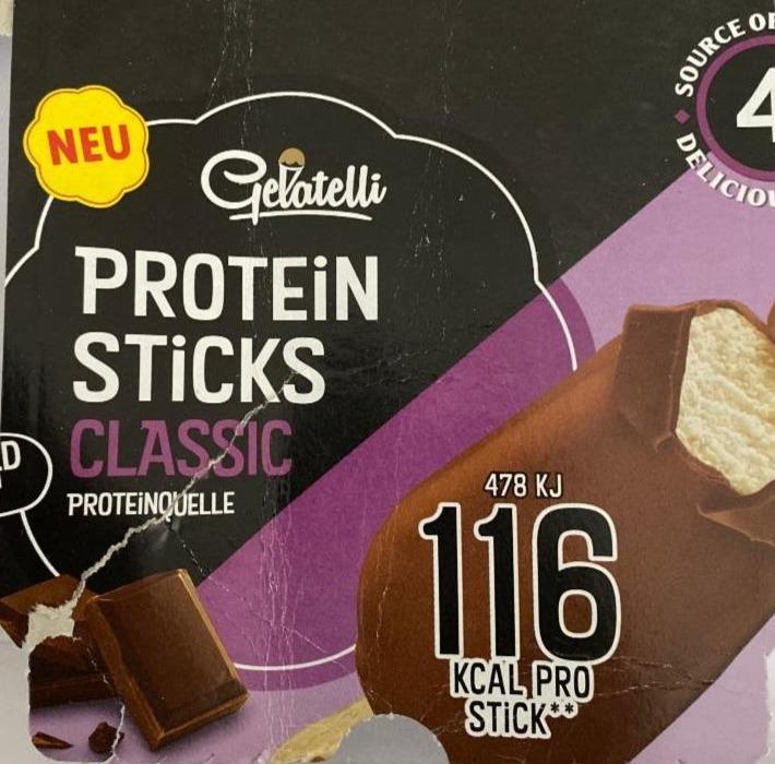 Fotografie - Protein sticks classic proteinquelle Gelatelli