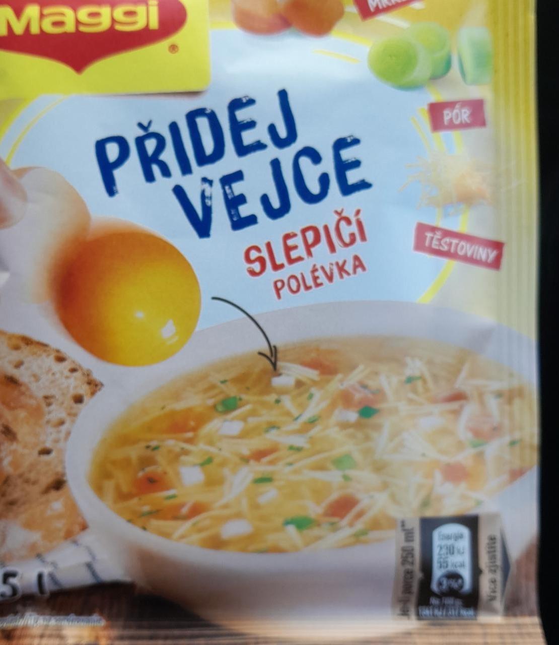 Fotografie - Přidej vejce Slepičí polévka Maggi
