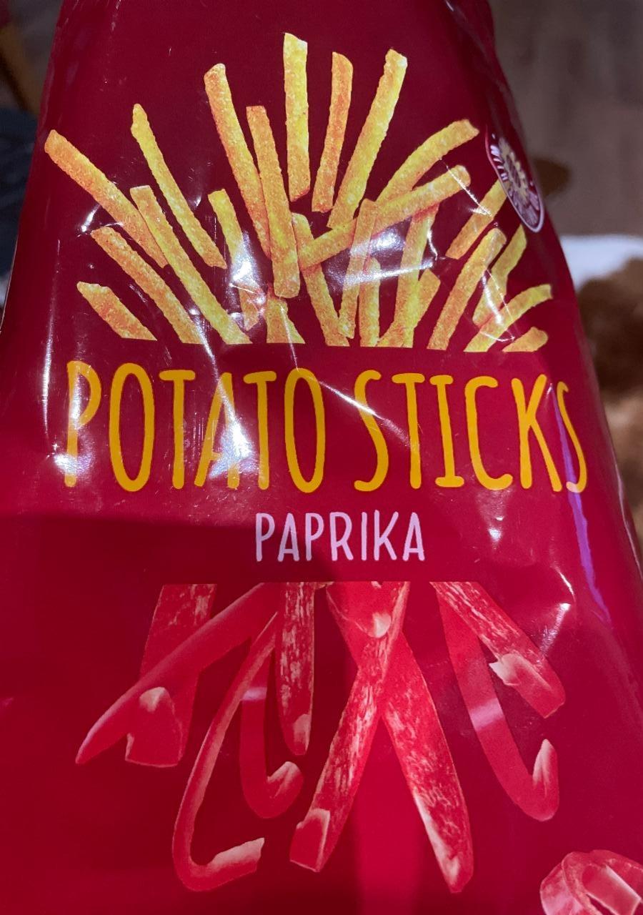 Fotografie - Potato Sticks Paprika Snack Day