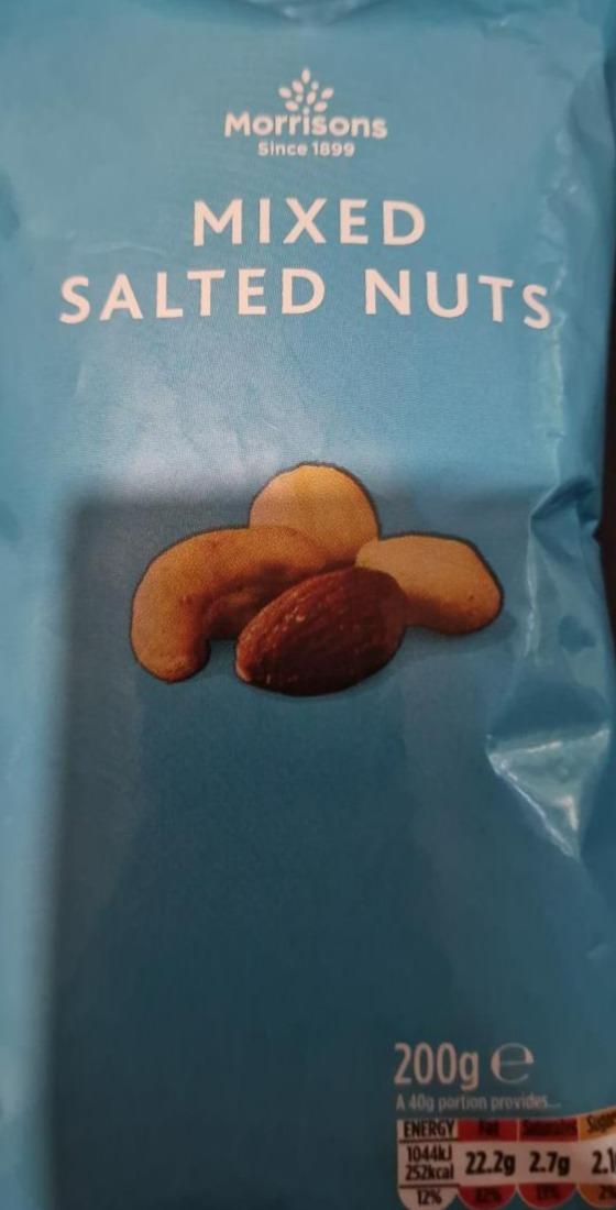 Fotografie - Mixed Salted Nuts Morrisons