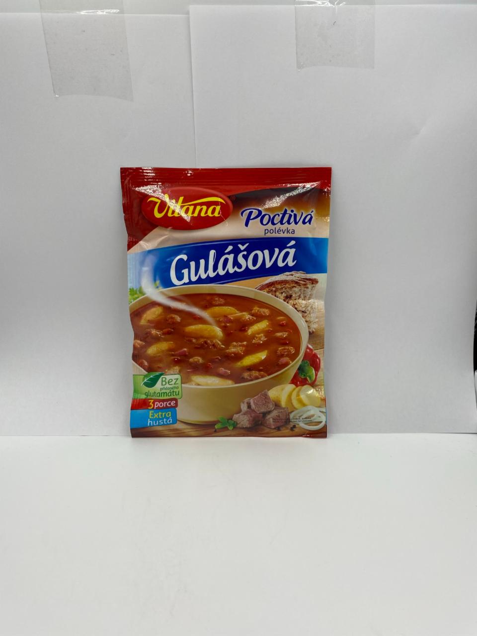 Fotografie - Poctivá gulášová polévka Vitana