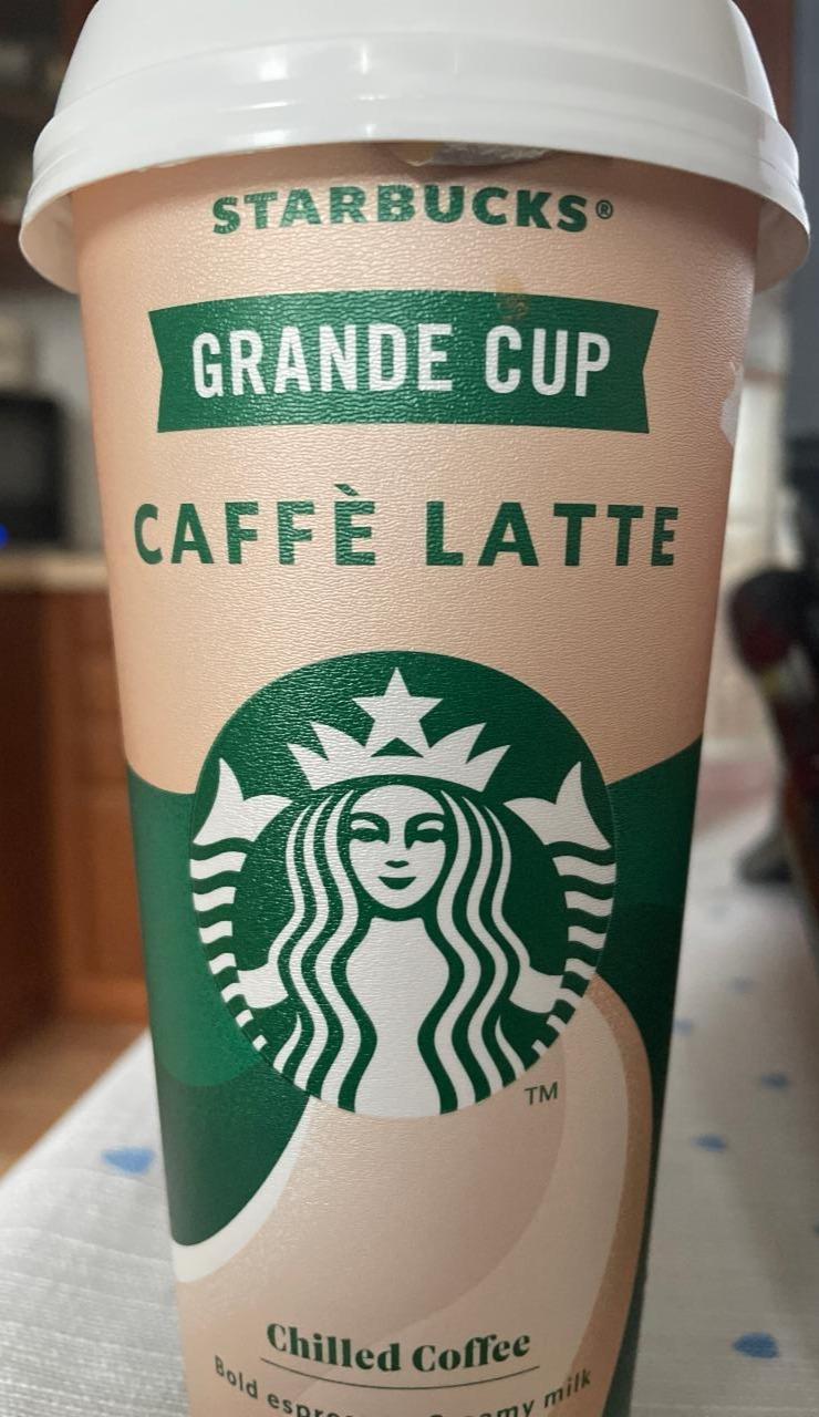 Fotografie - Caffè Latte Chilled Coffee Starbucks