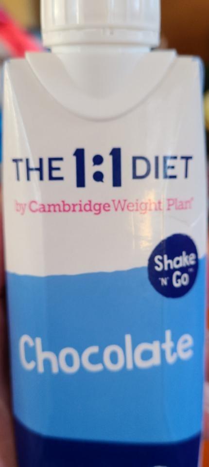 Fotografie - 1:1 diet Shake 'n' Go Chocolate Cambridge Weight Plan