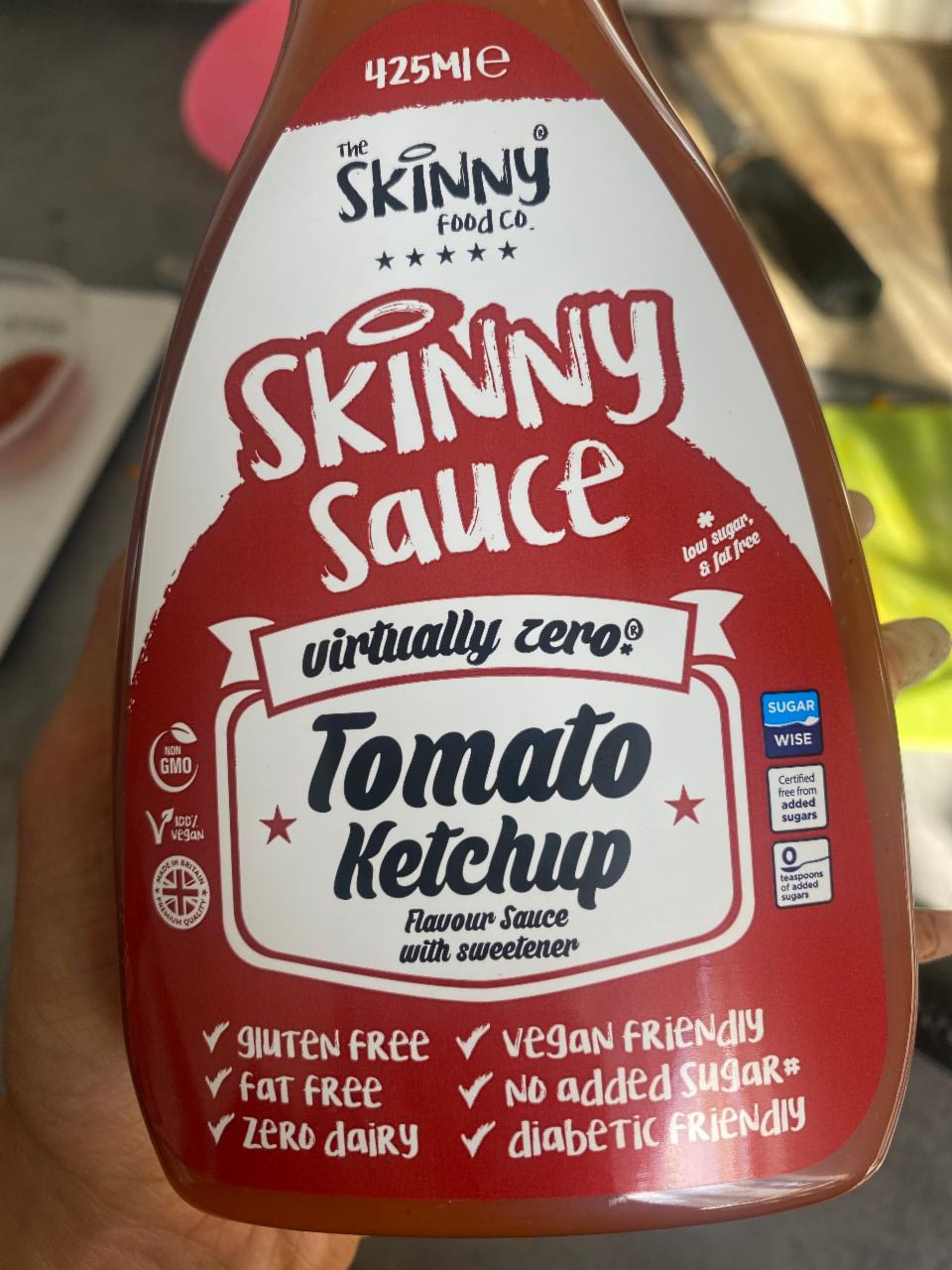 Fotografie - Skinny sauce tomato ketchup The Skinny Food Co