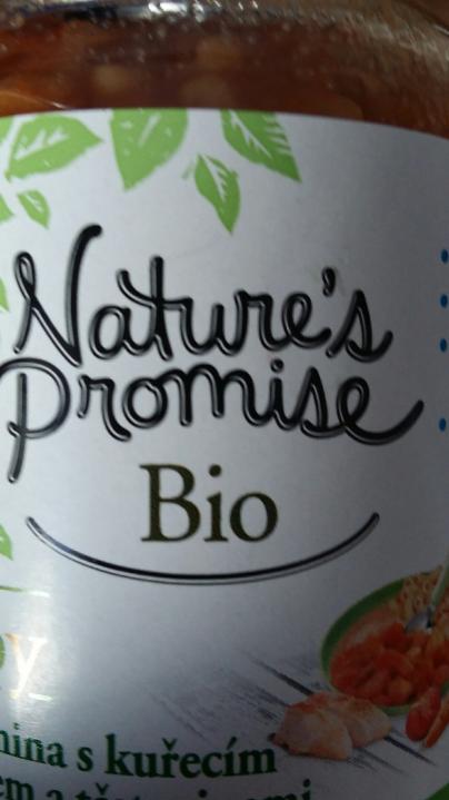 Fotografie - Bio Baby zelenina s kuřecím masem a těstovinami Nature's Promise
