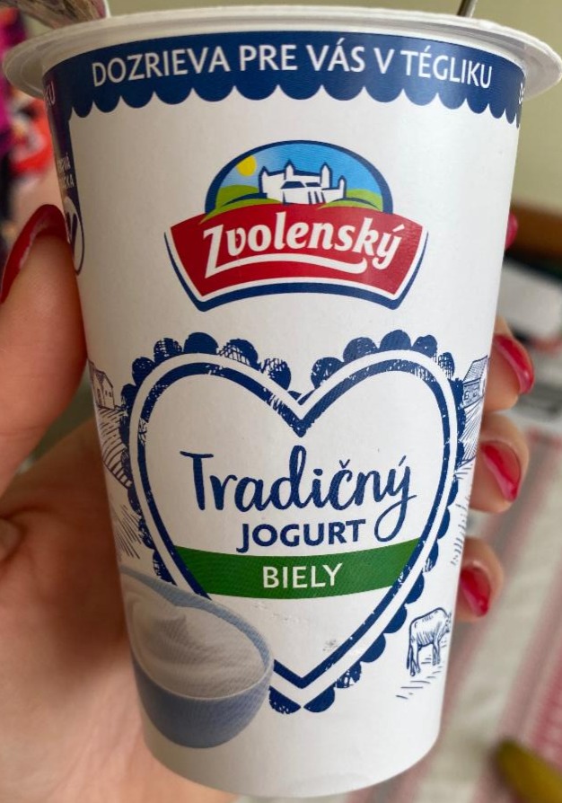 Fotografie - Tradičný jogurt biely Zvolenský