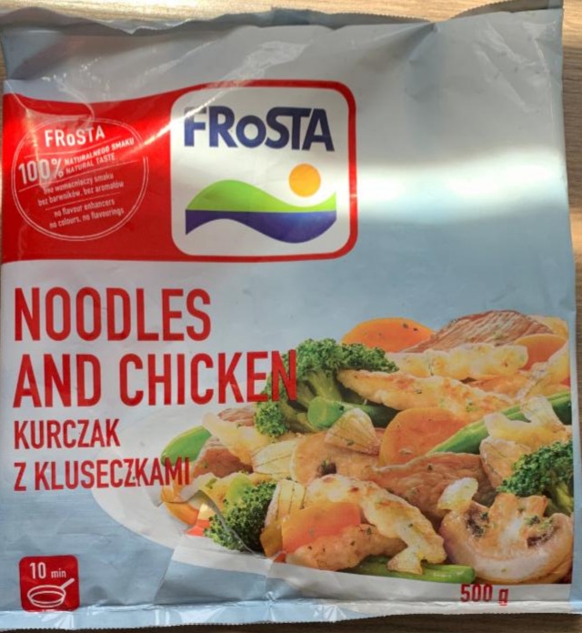 Fotografie - noodles and chicken Frosta