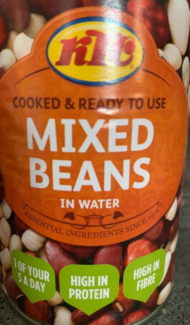 Fotografie - mixed beans in water KTC