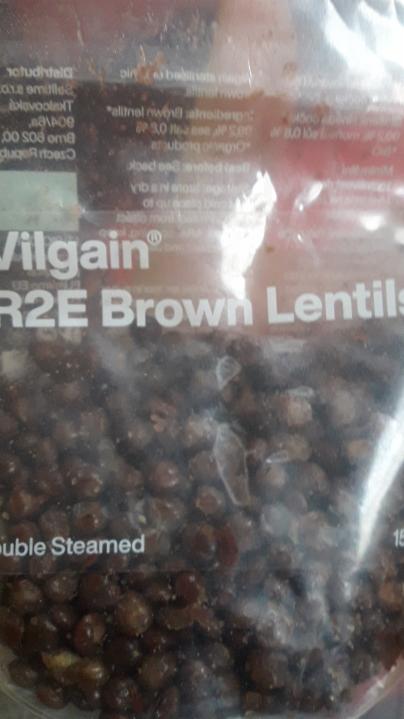 Fotografie - vilgain brown lentils čočka