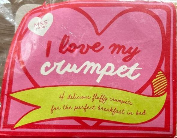 Fotografie - I Love my crumpet M&S Food