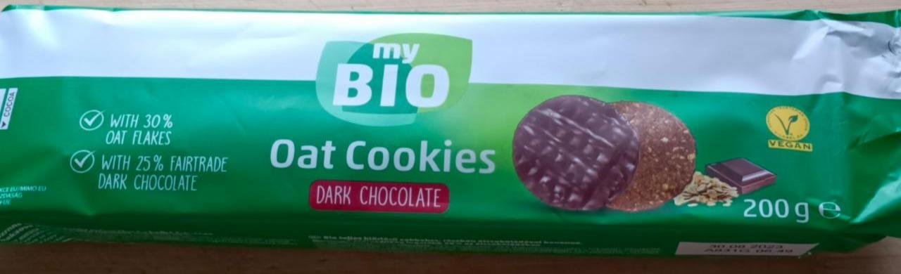 Fotografie - Oat cookies dark chocolate My Bio
