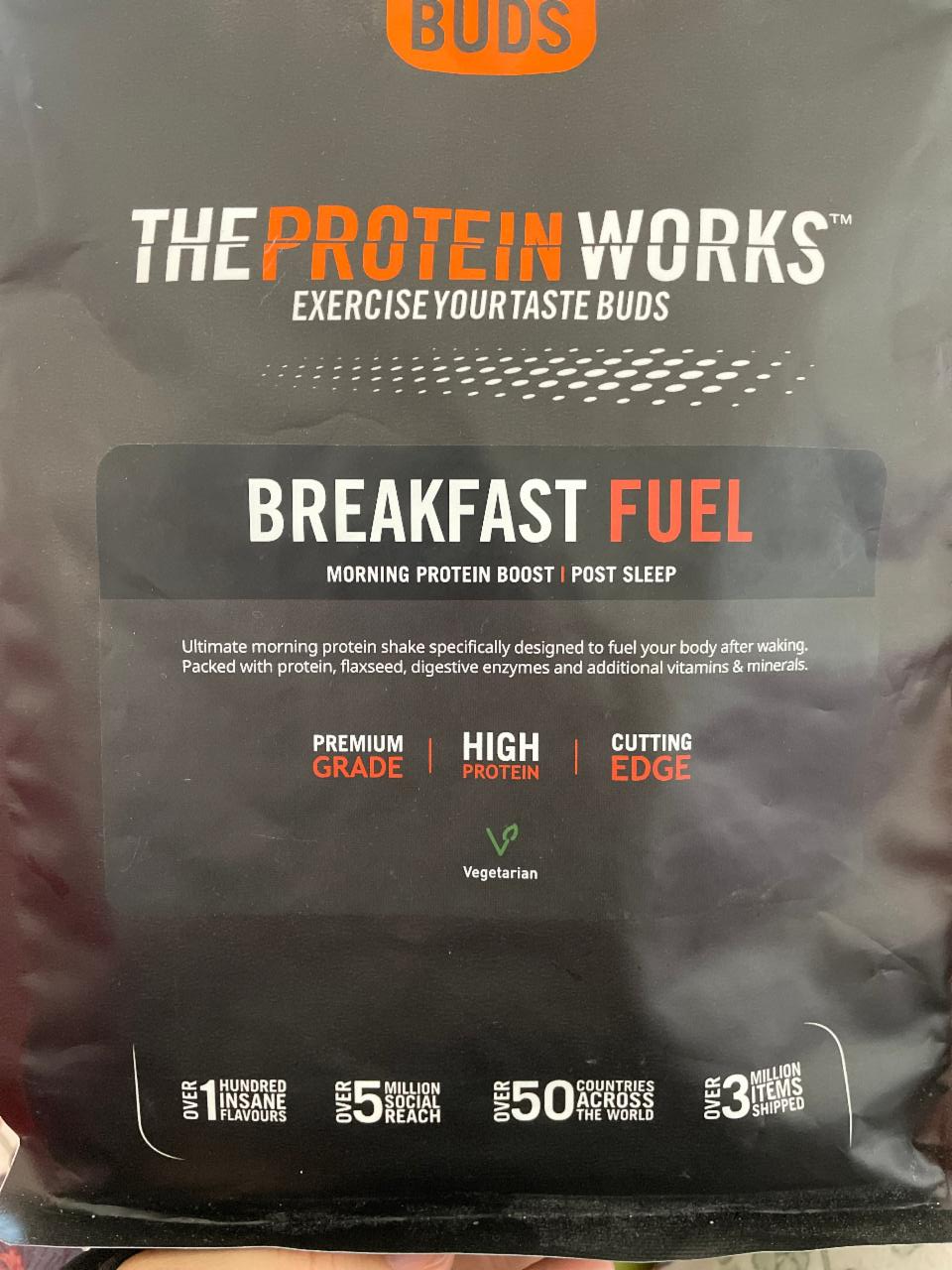 Fotografie - Protein Breakfast Fuel Banana Smooth The Protein Works