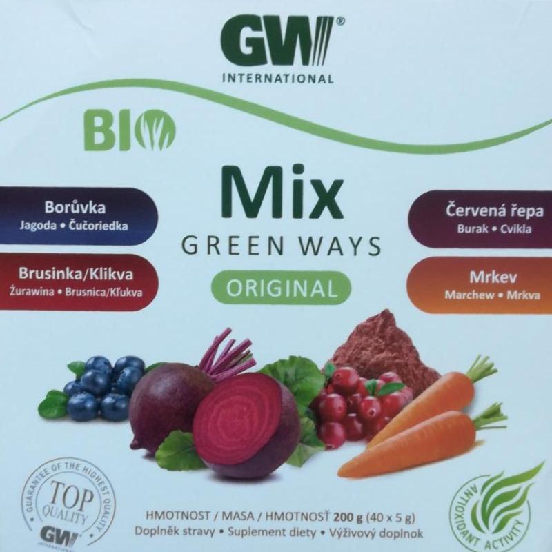 Fotografie - Mix green ways original brusinka/klikva GW international