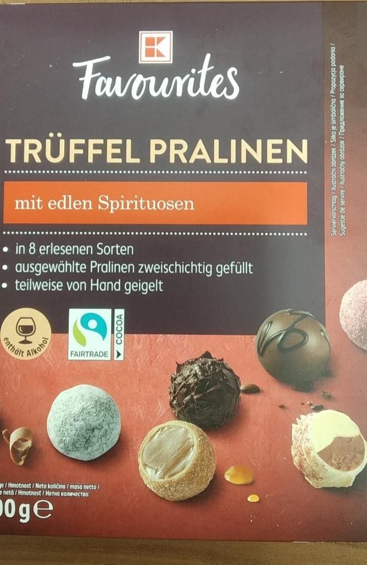 Fotografie - Trüffel Pralinen mit edlen Spirituosen K-Favourites