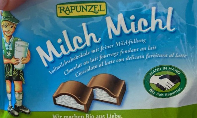 Fotografie - Milch Michl Schokolade Rapunzel