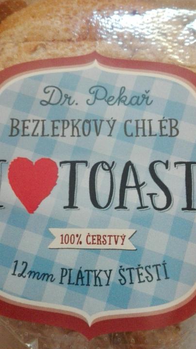 Fotografie - Bezlepkový chléb toastový Dr. Pekař