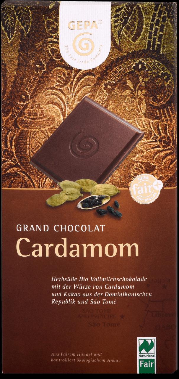 Fotografie - Grand Chocolat Cardamon GEPA