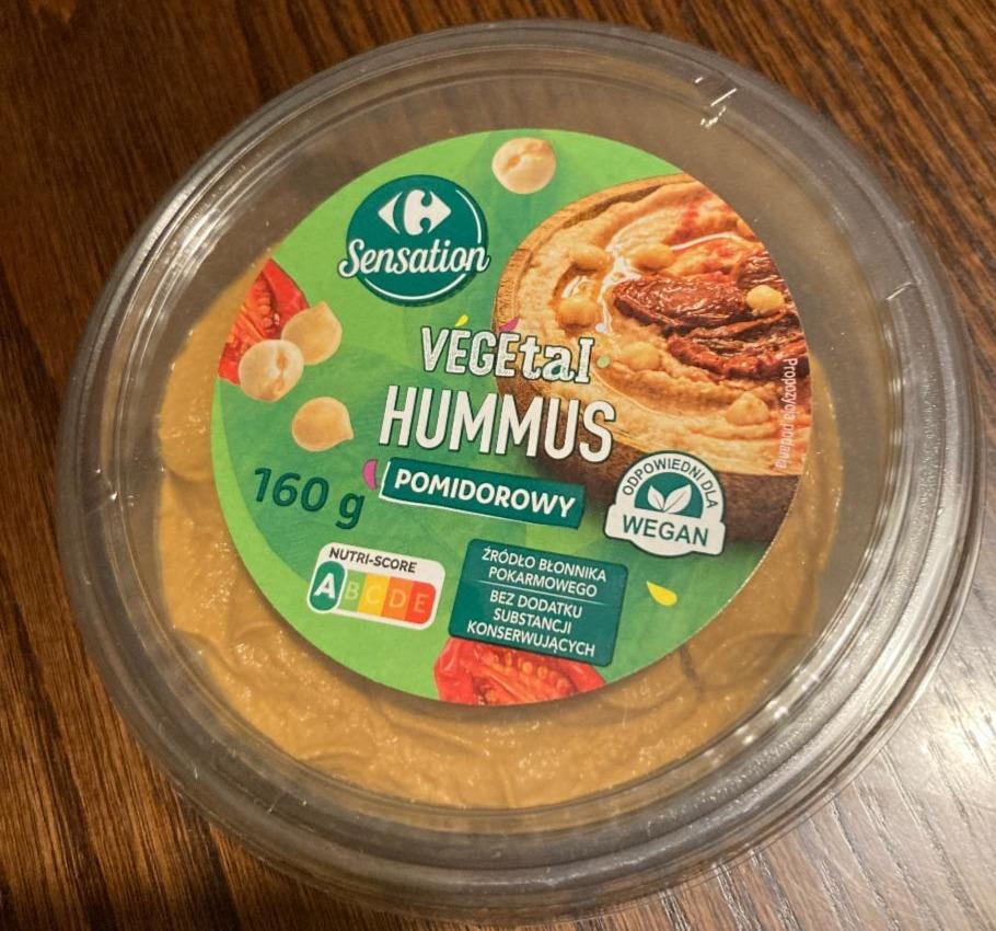 Fotografie - Vegetal Hummus pomidorowy Carrefour Sensation