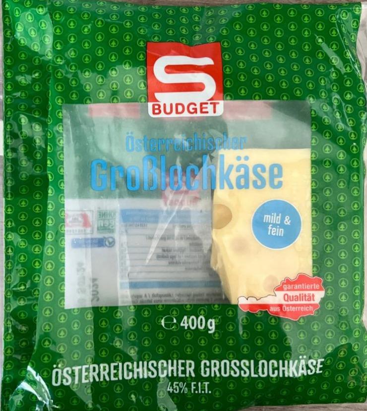 Fotografie - Österreichischer Großlochkäse S Budget