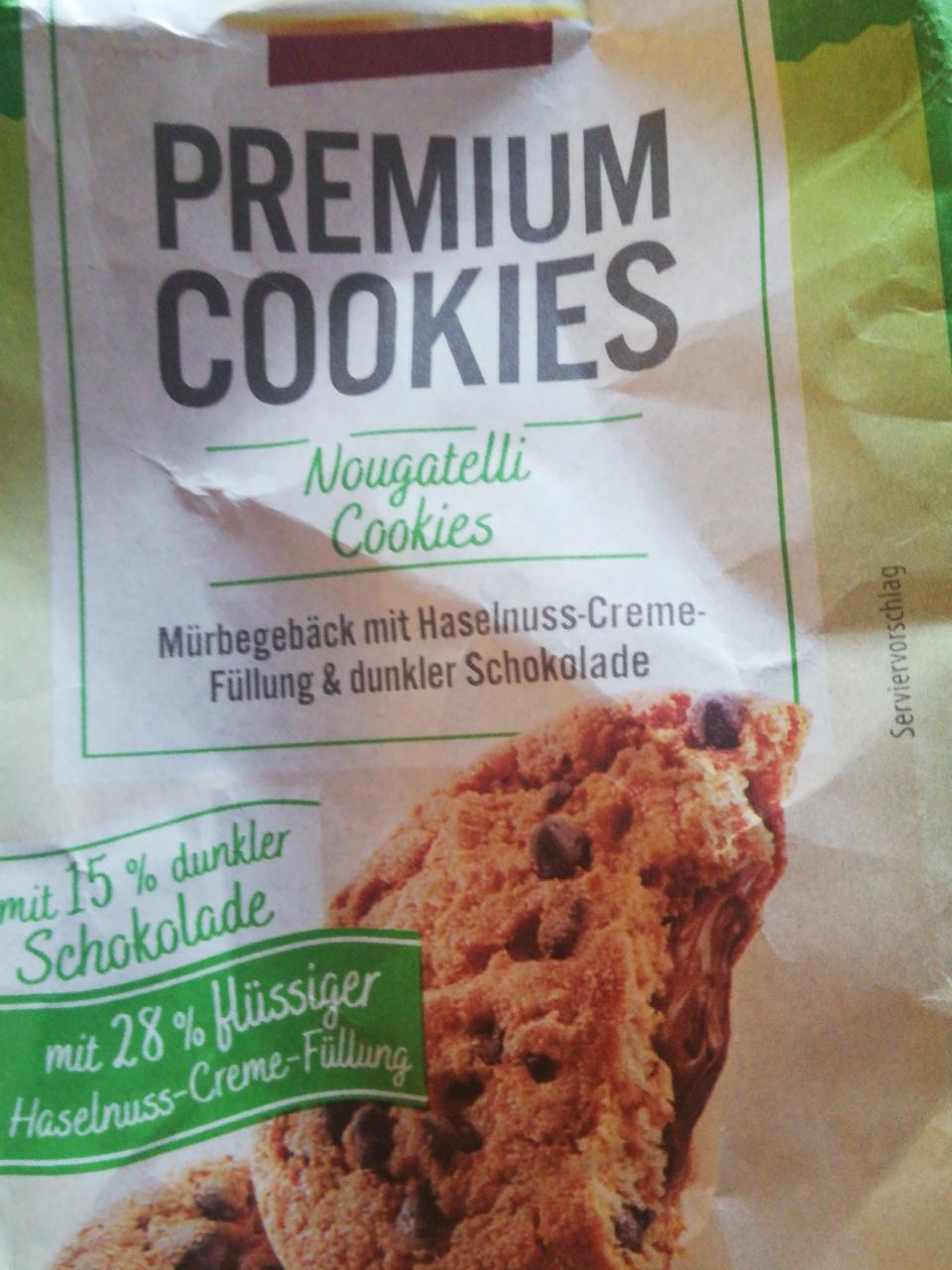 Fotografie - Biscotto Premium Cookies Nougatelli Cookies