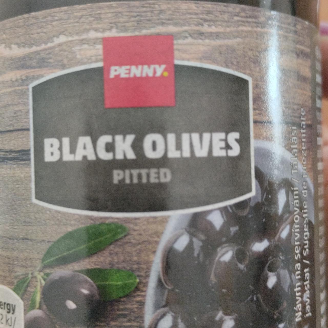 Fotografie - Black Olives pitted Penny