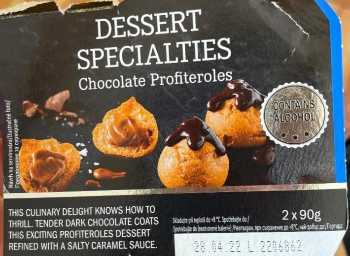 Fotografie - Dessert Specialties Chocolate Profiteroles Deluxe