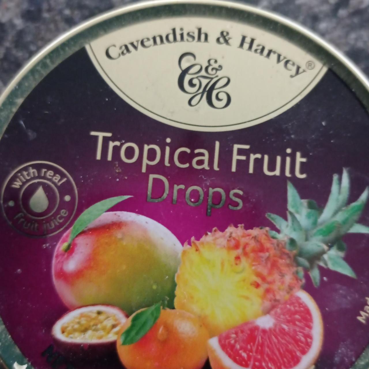 Fotografie - Tropical fruit drops Cavendish & Harvey