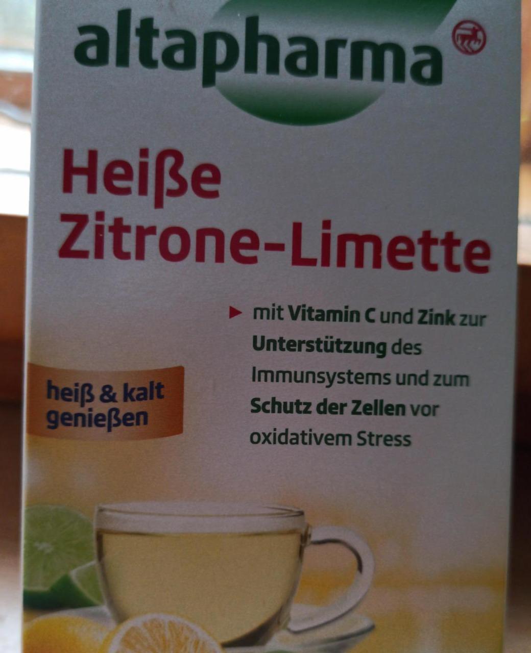 Fotografie - Heiße Zitrone-Limette Altapharma