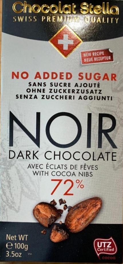 Fotografie - Chocolat Stella noir dark chocolate