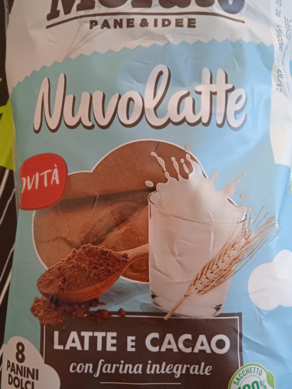 Fotografie - Nuvolatte Latte e Cacao con farina integrale Morato