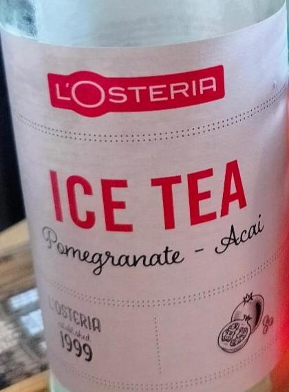 Fotografie - Ice tea pomegranate - Acai L'Osteria