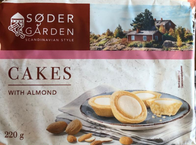 Fotografie - Cakes with almond Sodergarden