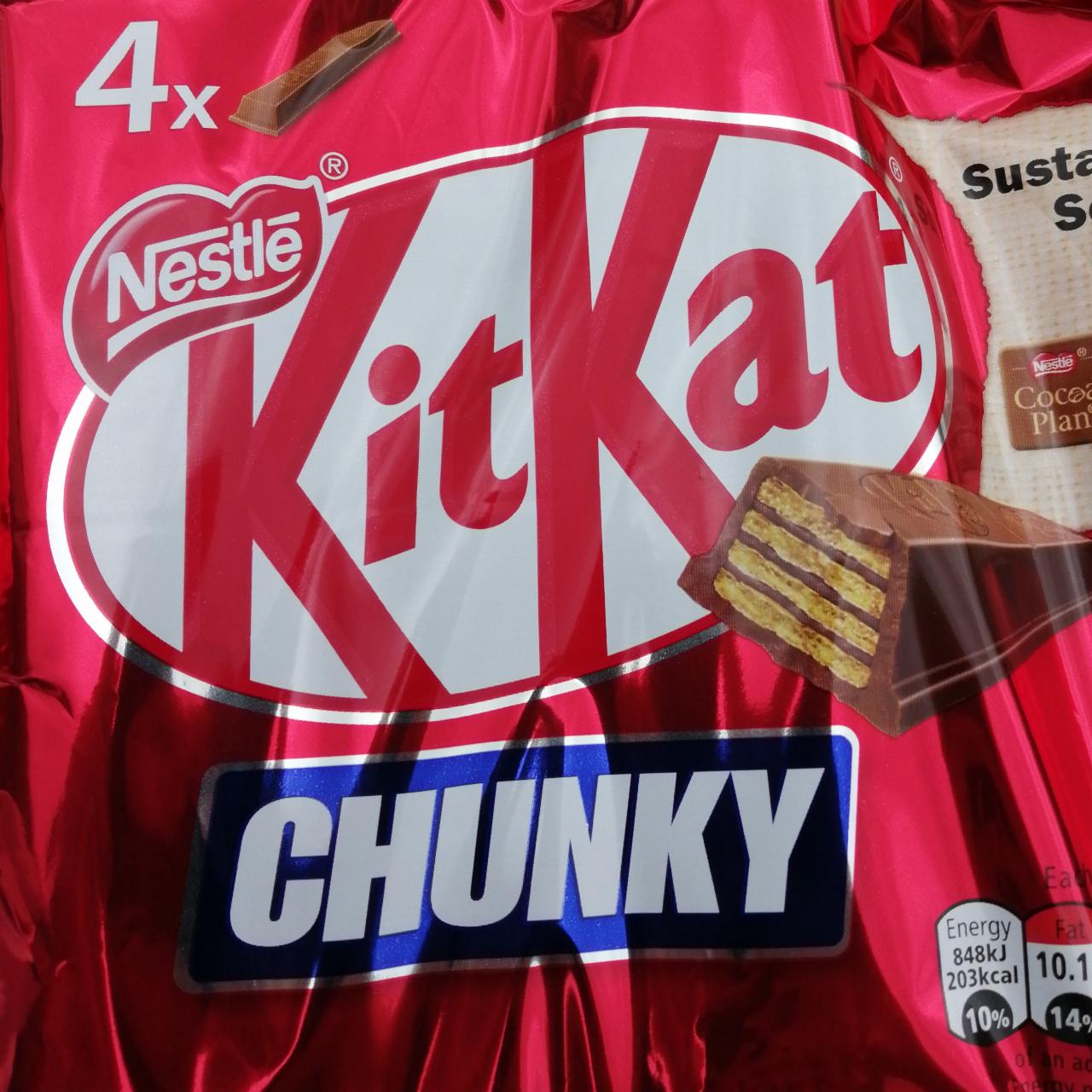 Fotografie - KitKat Chunky Nestlé