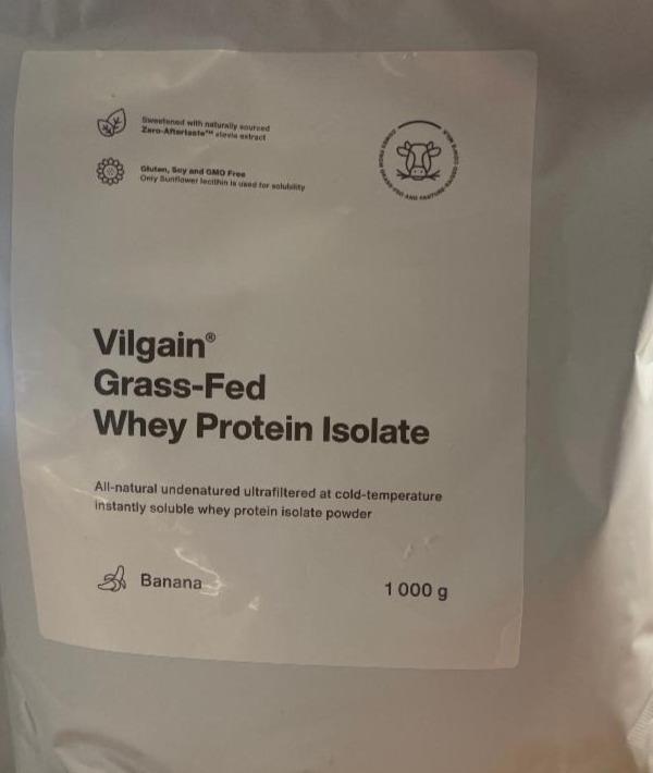 Fotografie - Gras-Fed WHEY protein isolate Vilgain