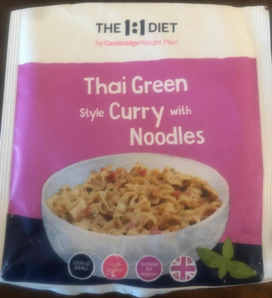 Fotografie - Thai Green Style Curry with Noodles Cambridge Weight Plan The 1:1 Diet