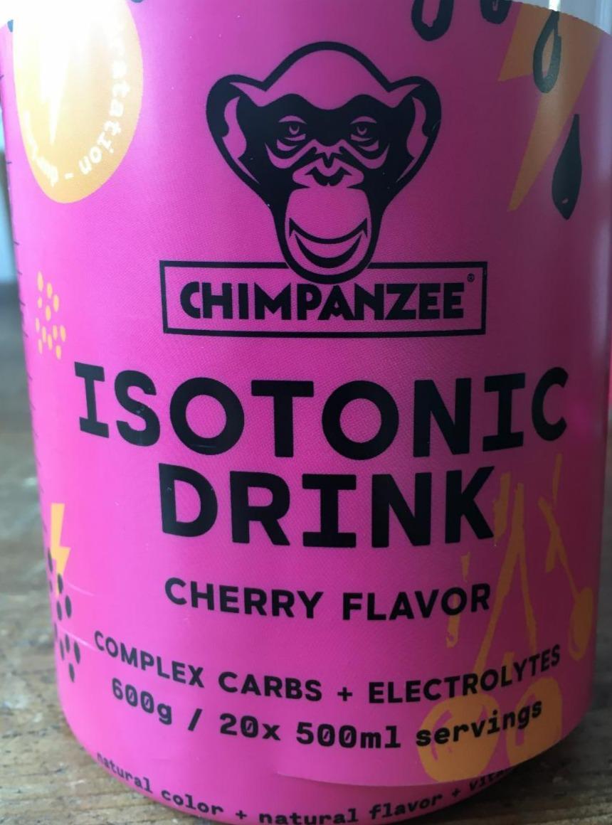 Fotografie - Isotonic drink cherry flavor Chimpanzee