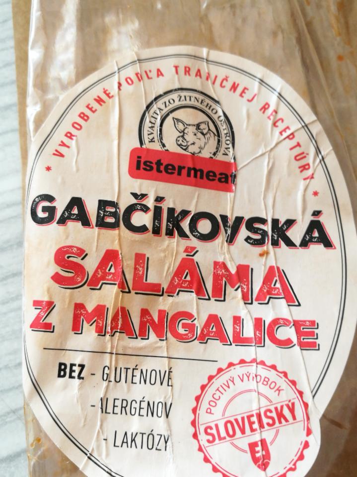 Fotografie - Gabčíkovská saláma z mangalice