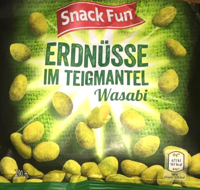 Fotografie - Edrnüsse im teigmantel wasabi Snack Fun