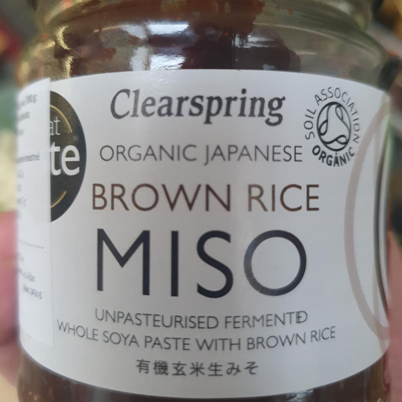 Fotografie - Organic Brown Rice Miso Clearspring