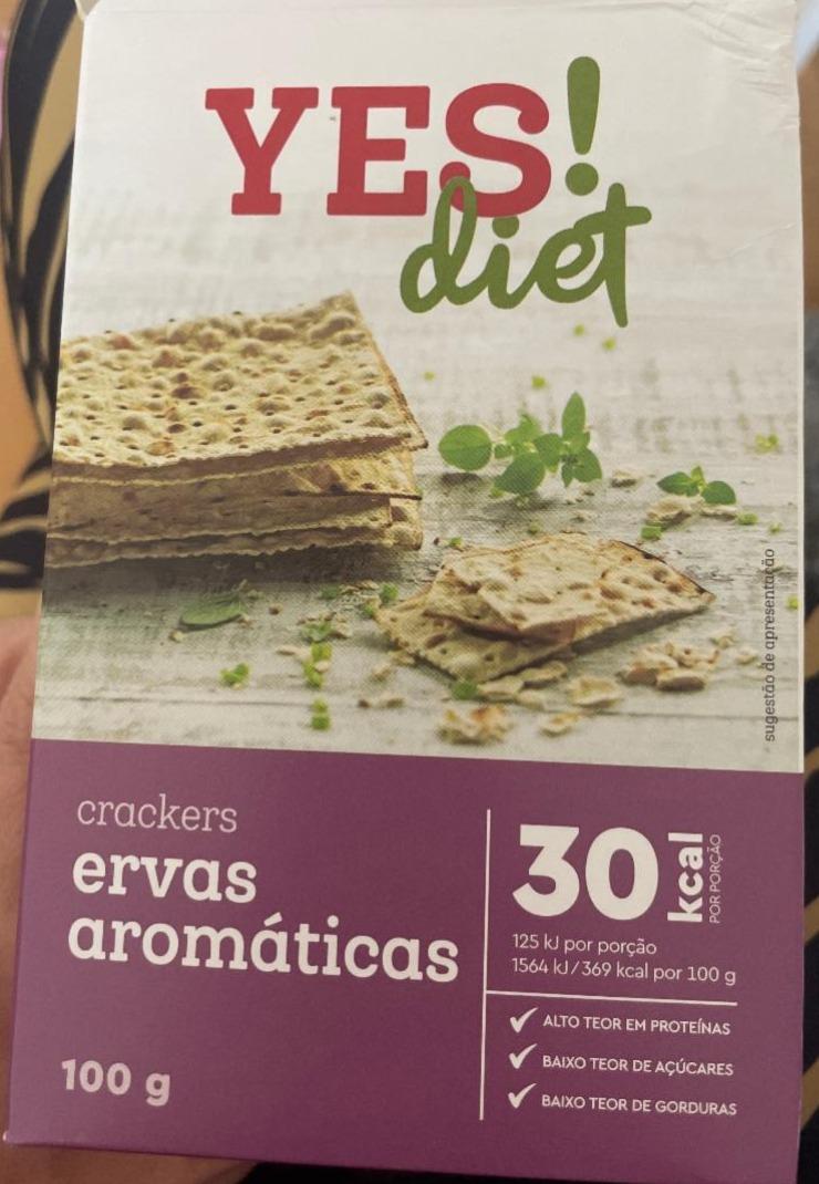 Fotografie - Crackers ervas aromaticas YES!diet