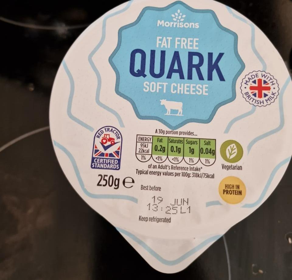 Fotografie - Fat Free quark soft cheese
