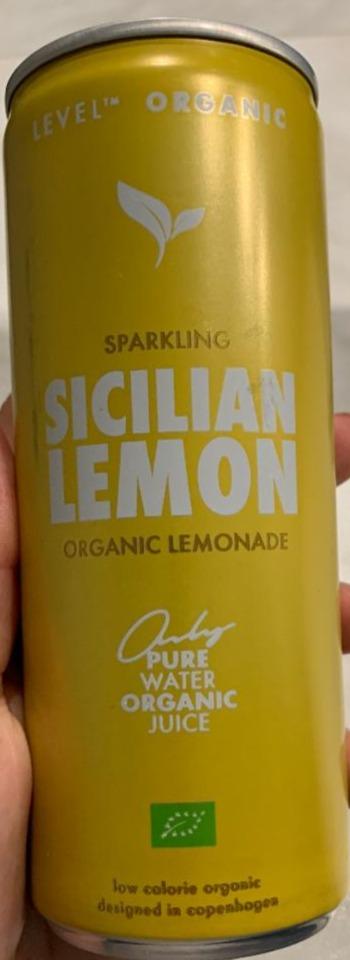 Fotografie - Sparkling Sicilian Lemon Level organic