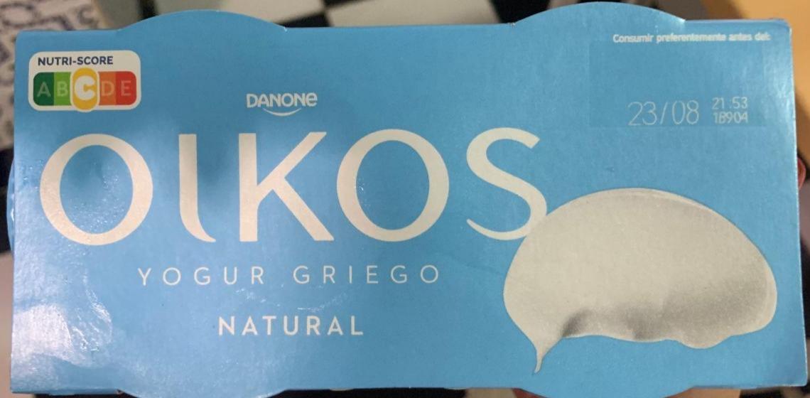Fotografie - oikos řecký jogurt natur 10% Danone