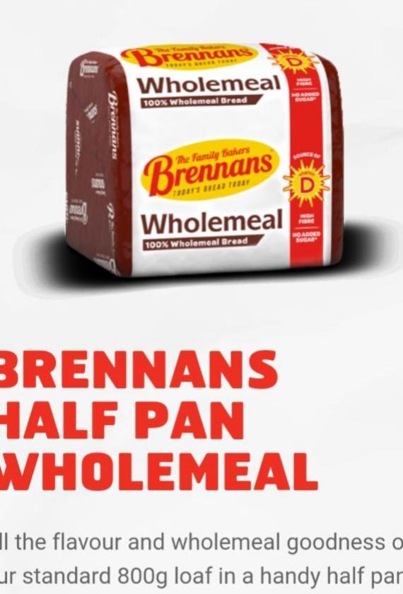 Fotografie - 100% Wholemeal Bread Brennans