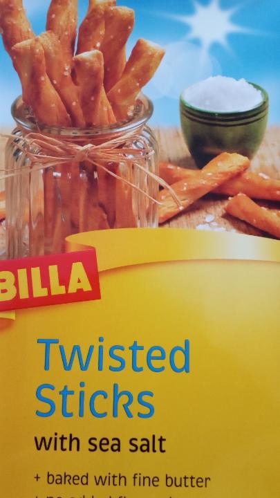 Fotografie - Twisted Sticks with sea salt Billa