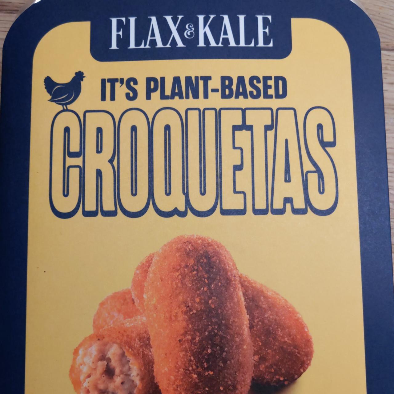 Fotografie - Plant-based Croquetas Flax & Kale